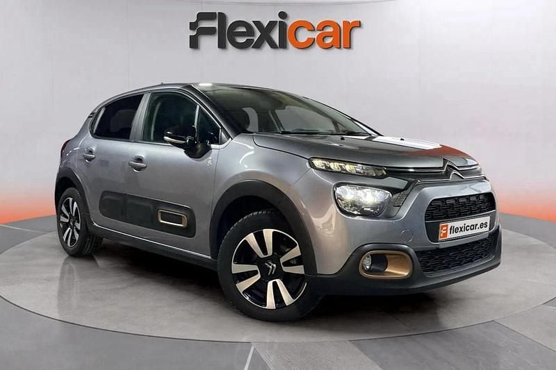 Gris Usado 2022 Citroën C3 PureTech Berlina | 10.490 € (Precio justo) - Imagen 1/4