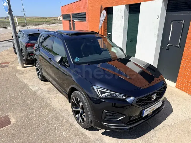 Usado Seat Tarraco FR 150 CV (110 kW) 2022 Negro SUV