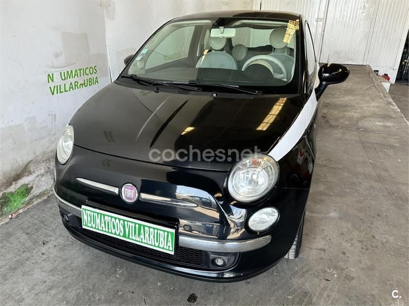 Usado Fiat 500 75 CV (55 kW) 2010 Negro Berlina