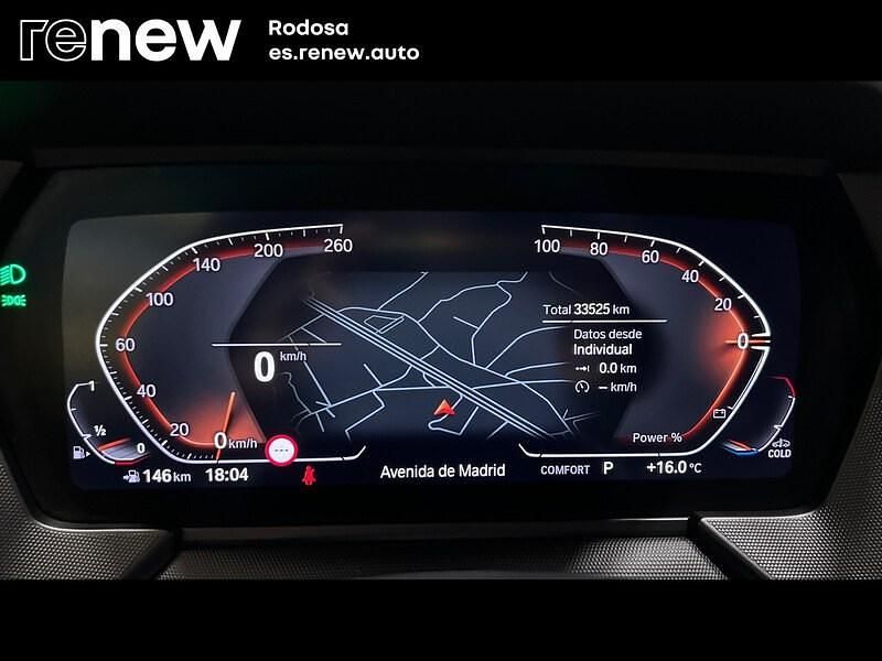 Usado BMW 118 M Sport 136 CV (100 kW) 2021 Rojo Utilitario