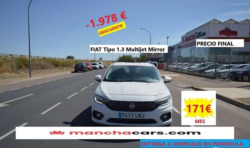 Blanco Usado 2021 Fiat Tipo Mirror Utilitario | 12.490 € (Precio justo) - Imagen 1/4