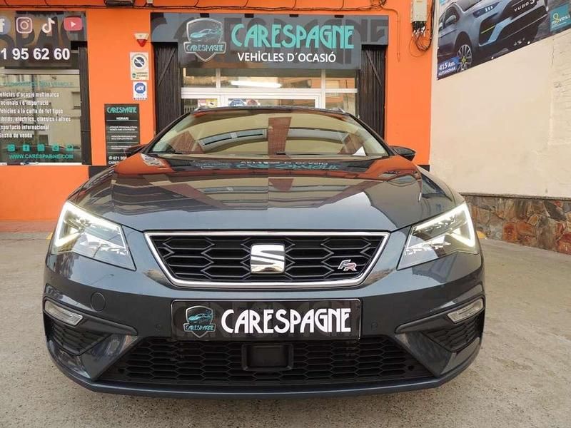 Usado Seat Leon ST FR 150 CV (110 kW) 2019 Gris Familiar