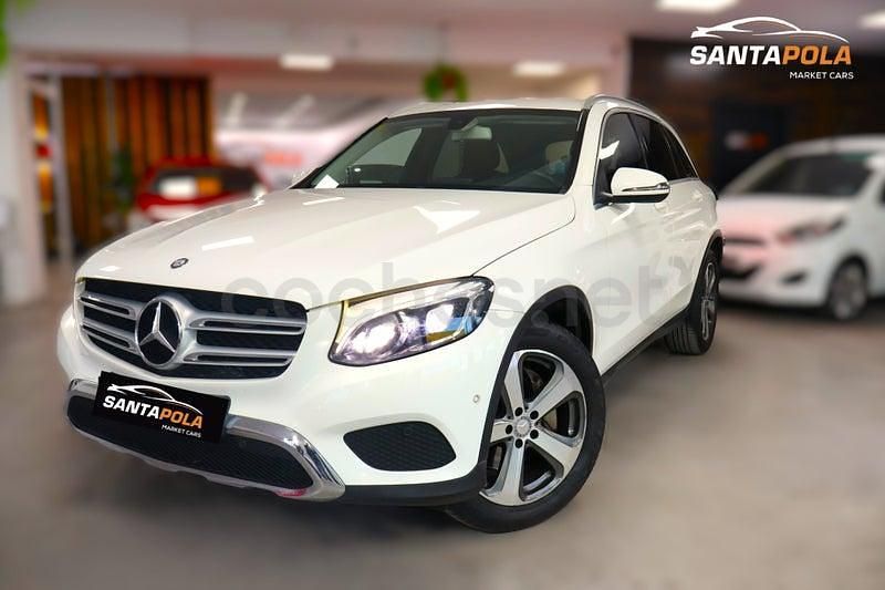 Usado Mercedes GLC220 Exclusive 170 CV (125 kW) 2015 Blanco SUV