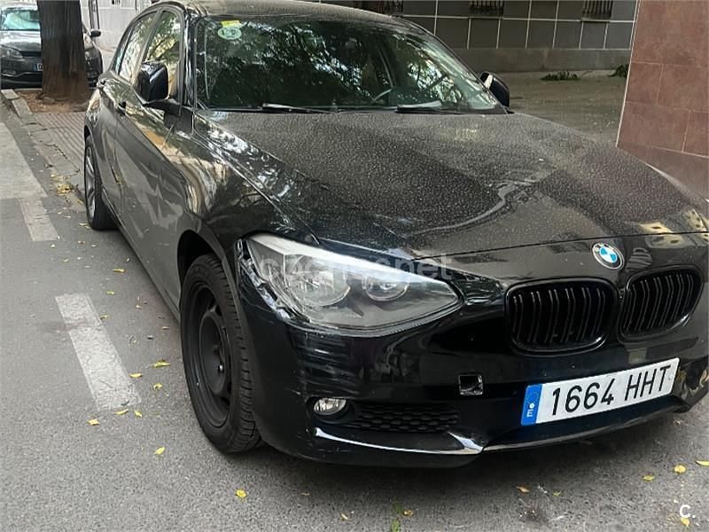 Usado BMW 118 143 CV (105 kW) 2011 Negro Utilitario