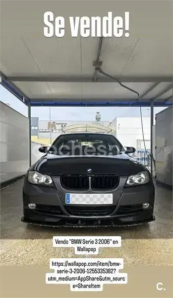 Usado BMW 318 122 CV (89 kW) 2006 Gris / plata Berlina