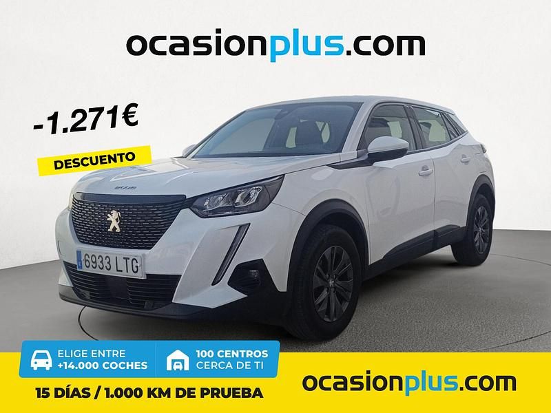 Blanco Usado 2021 Peugeot 2008 Active SUV | 13.990 € (Buen precio) - Imagen 1/4