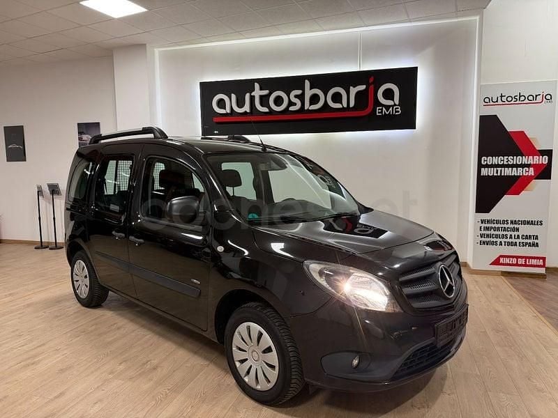 Usado Mercedes Citan 111 110 CV (80 kW) 2017 Negro Familiar