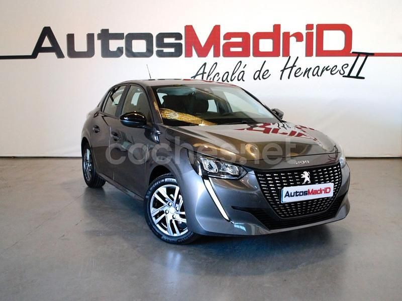 Gris / plata Usado 2022 Peugeot 208 Active Utilitario | 12.490 € (Precio justo) - Imagen 1/4