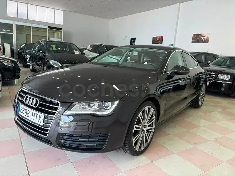 Usado Audi A7 Sportback Premium 245 CV (180 kW) 2013 Negro Utilitario