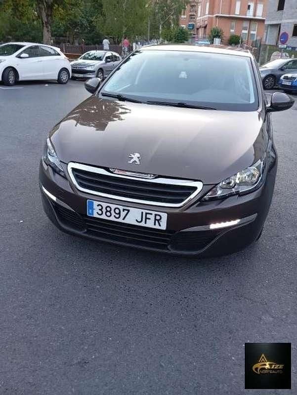 Marrón Usado 2015 Peugeot 308 SW Allure Familiar | 6550 € (Precio justo) - Imagen 1/4
