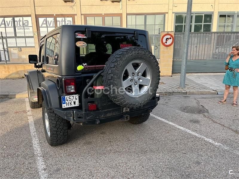 Usado Jeep Wrangler Rubicon 200 CV (147 kW) 2012 Negro SUV