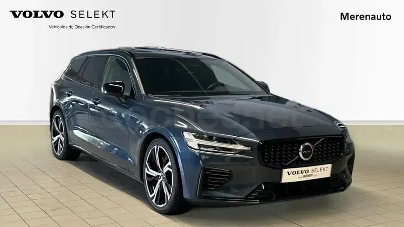 Brugt Volvo V60 Plus 350 HK (257 kW) 2024 Blå Stationcar