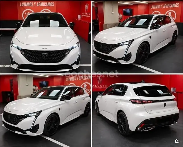 Usado Peugeot 308 GT 130 CV (95 kW) 2022 Blanco Berlina