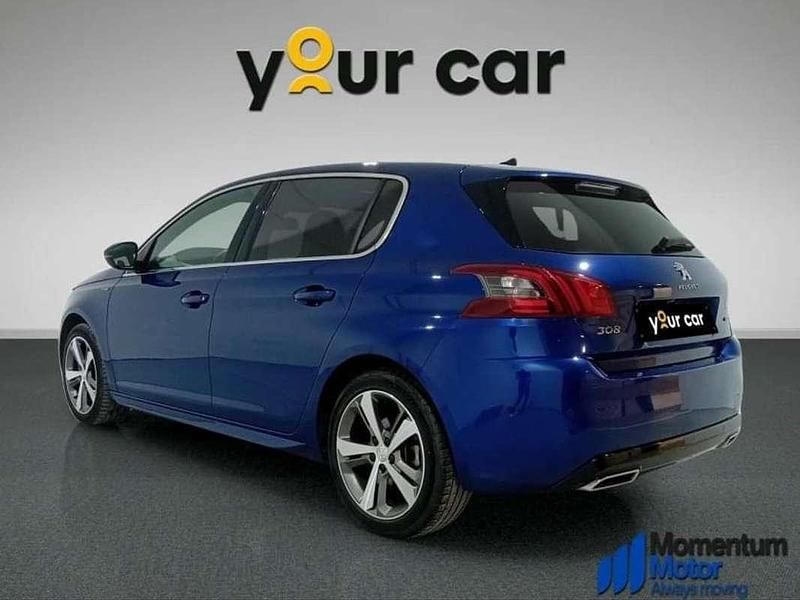 Käytetty Peugeot 308 GT-line 131 HP (96 kW) 2017 Sininen Viistoperä