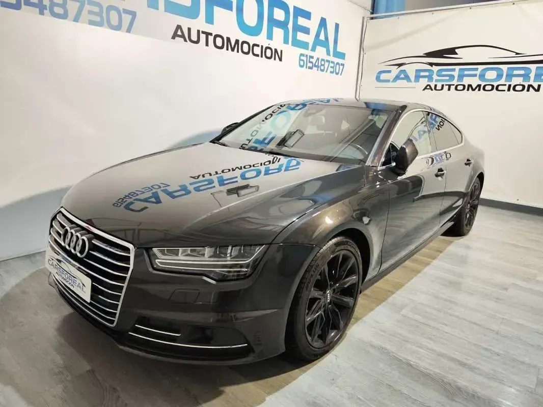 Usado Audi A7 Sportback 272 CV (200 kW) 2016 Negro Utilitario