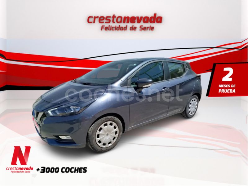 Gris / plata Usado 2022 Nissan Micra Acenta Utilitario | 12.490 € (Precio justo) - Imagen 1/4