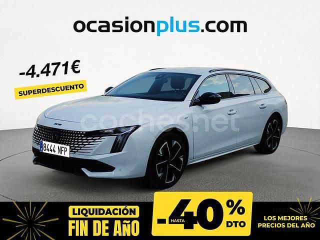 Blanco Usado 2024 Peugeot 508 SW GT Familiar | 25.850 € - Imagen 1/4