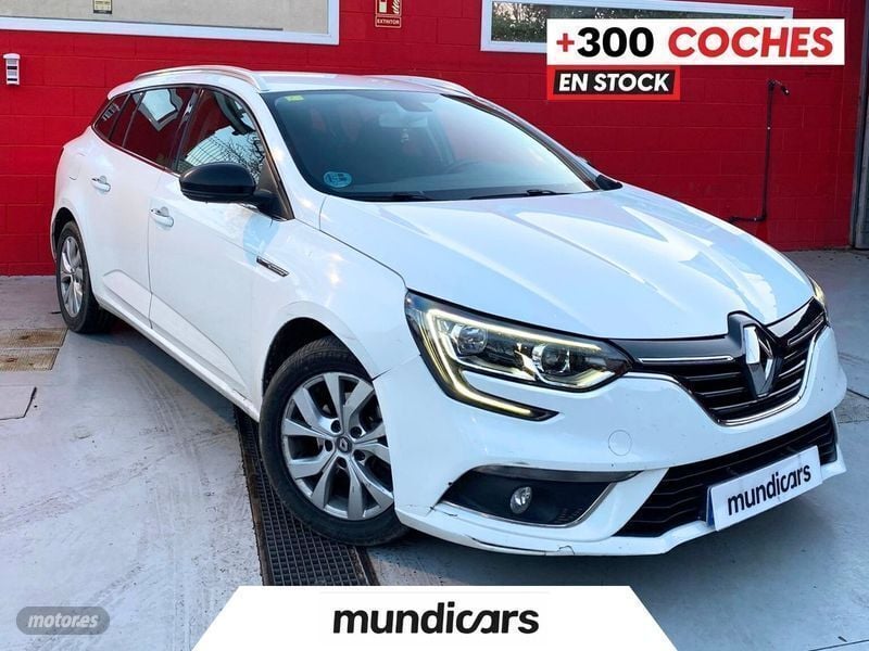 Blanco Usado 2019 Renault Mégane GrandTour LIMITED Familiar | 9790 € (Precio justo) - Imagen 1/4