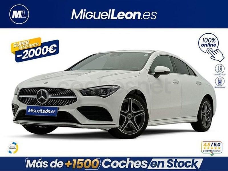 Usado Mercedes CLA250e 218 CV (160 kW) 2022 Blanco Berlina