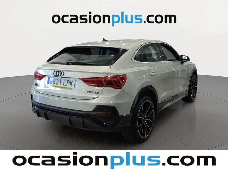 Usado Audi Q3 Sportback S-Line 150 CV (110 kW) 2021 Gris plata SUV