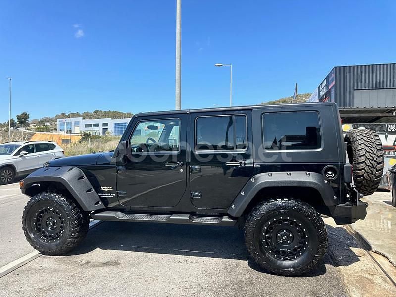 Usado Jeep Wrangler Rubicon 200 CV (147 kW) 2008 Negro SUV