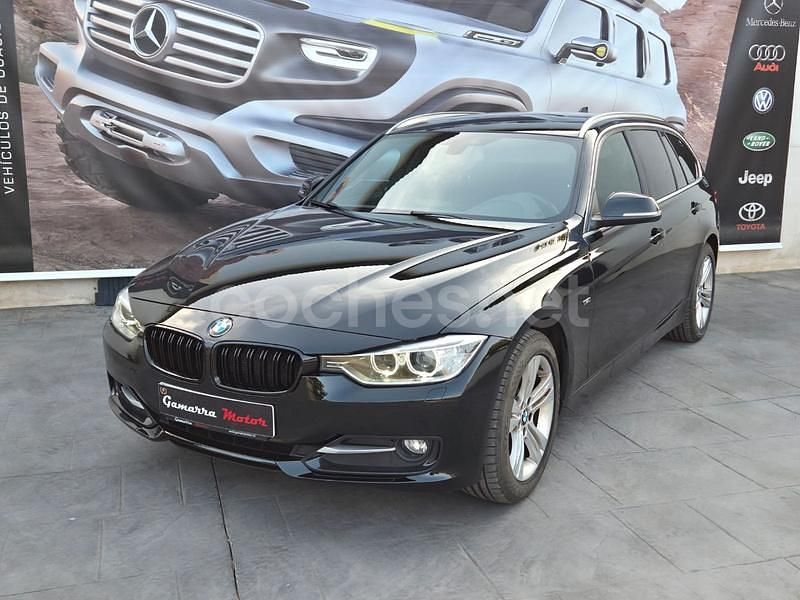 Usado BMW 316 Sport Line 116 CV (85 kW) 2015 Negro Familiar