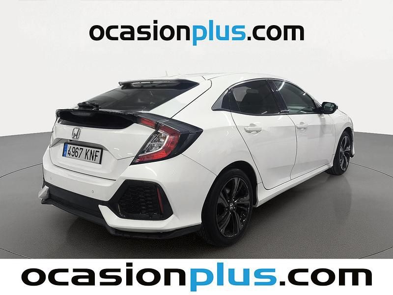 Usado Honda Civic Elegance 129 CV (94 kW) 2018 Blanco