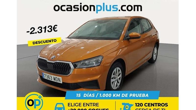 Usado Skoda Fabia Ambition 95 CV (69 kW) 2023 Naranja Utilitario