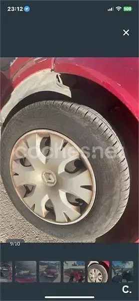 Usado Renault Mégane Dynamique 105 CV (77 kW) 2006 Granate Berlina