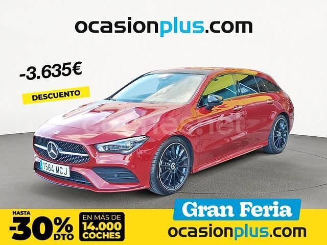 Rojo Usado 2022 Mercedes CLA200 Shooting Brake Familiar | 39.990 € (Caro) - Imagen 1/4
