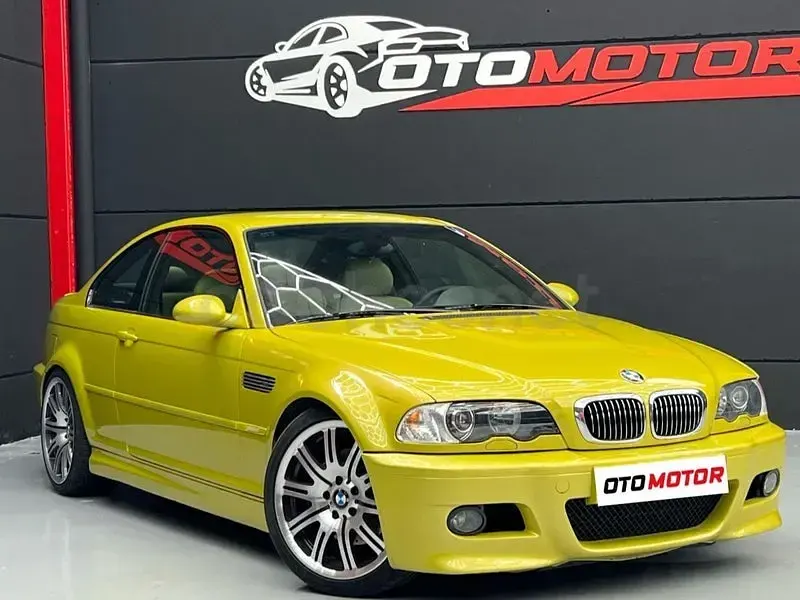 Używany BMW M3 343 KM (252 kW) 2002 Żółty Coupe