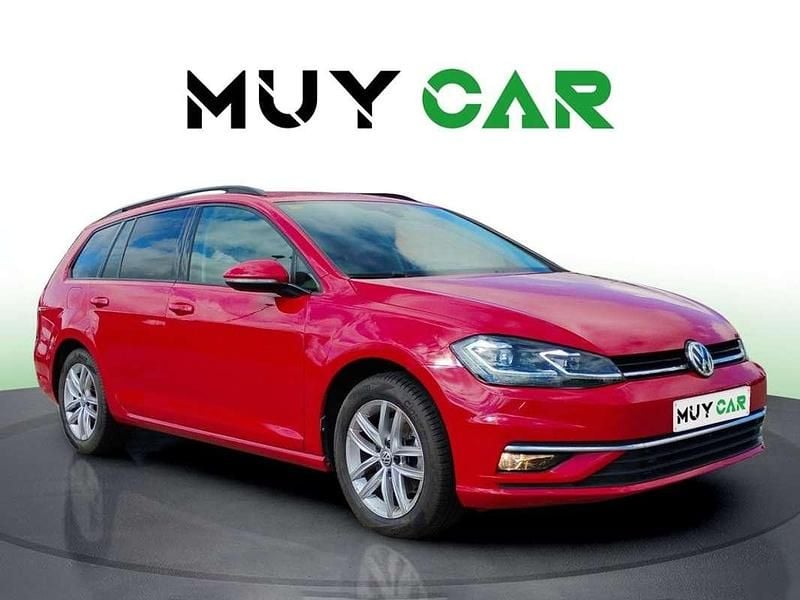 Rojo Usado 2020 VW Golf VII Advance Familiar | 15.990 € (Super precio) - Imagen 1/4