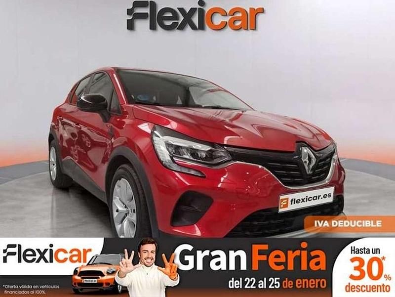 Rojo Usado 2021 Renault Captur Intens SUV | 12.290 € (Super precio) - Imagen 1/4
