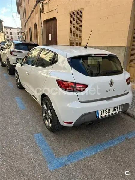 Usado Renault Clio IV GT 120 CV (88 kW) 2015 Blanco Berlina