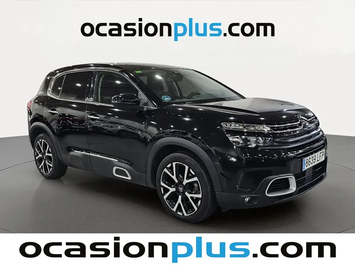 Usado Citroën C5 Aircross Live 131 CV (96 kW) 2020 Negro SUV