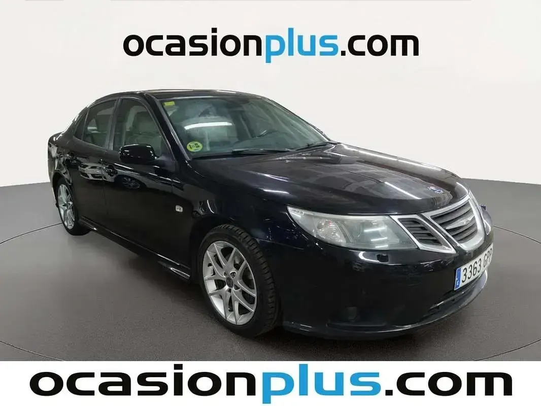 Usado Saab 9-3 Vector 150 CV (110 kW) 2009 Negro Berlina