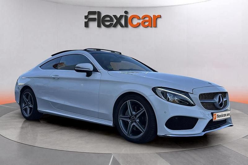 Blanco Usado 2017 Mercedes C220 Coupe | 24.490 € (Precio justo) - Imagen 1/4