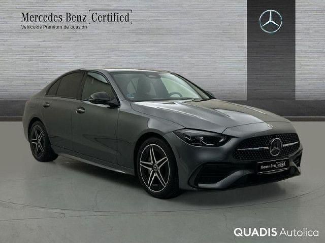 Usado Mercedes C220 AMG line 200 CV (147 kW) 2025 Gris selenita
