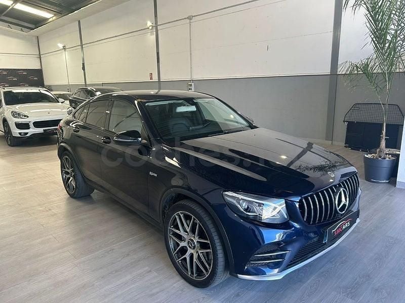 Usado Mercedes GLC43 AMG 367 CV (269 kW) 2017 Azul SUV