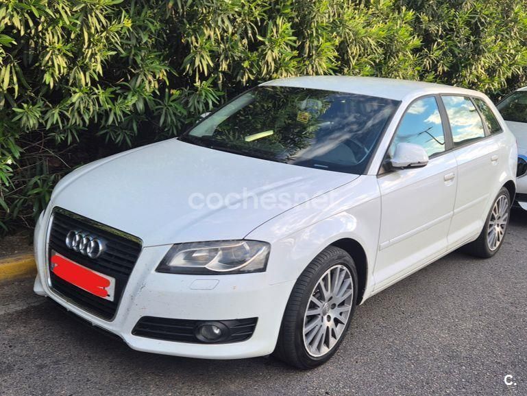 Blanco Usado 2009 Audi A3 Sportback Ambition Berlina | 3000 € (Super precio) - Imagen 1/4