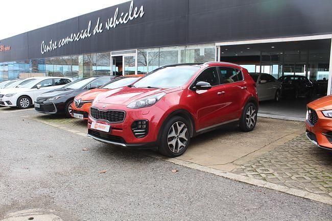 Usado Kia Sportage 116 CV (85 kW) 2018 Rojo SUV