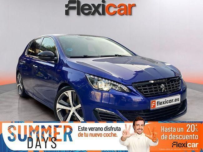Usado Peugeot 308 GT 180 CV (132 kW) 2015 Azul Berlina
