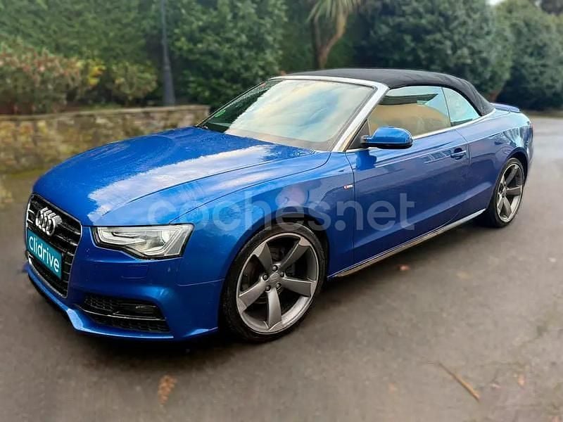 Używany Audi A5 Cabriolet Premium 190 KM (139 kW) 2016 Niebieski Kabriolet