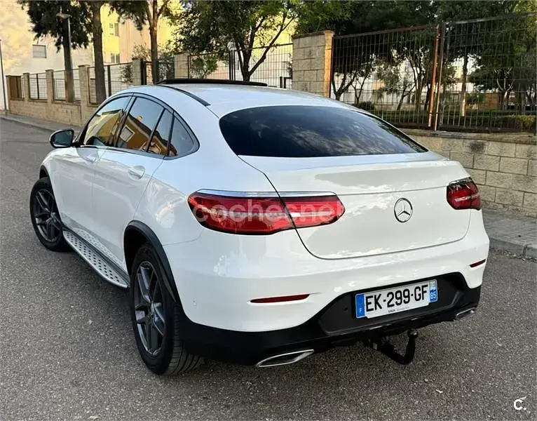 Usado Mercedes GLC220 170 CV (125 kW) 2017 Blanco Coupe