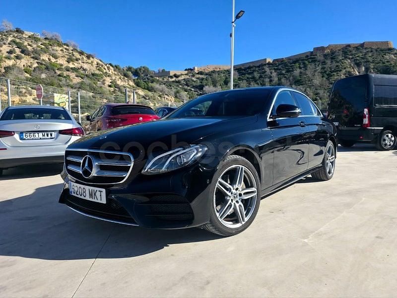 Usado Mercedes E220 194 CV (142 kW) 2019 Negro Berlina