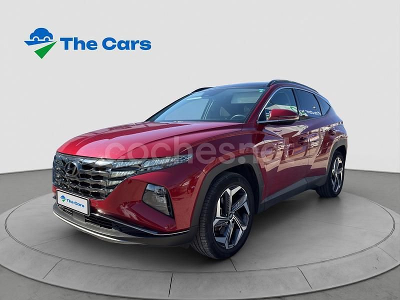 Rojo Usado 2023 Hyundai Tucson SUV | 27.990 € (Precio justo) - Imagen 1/4