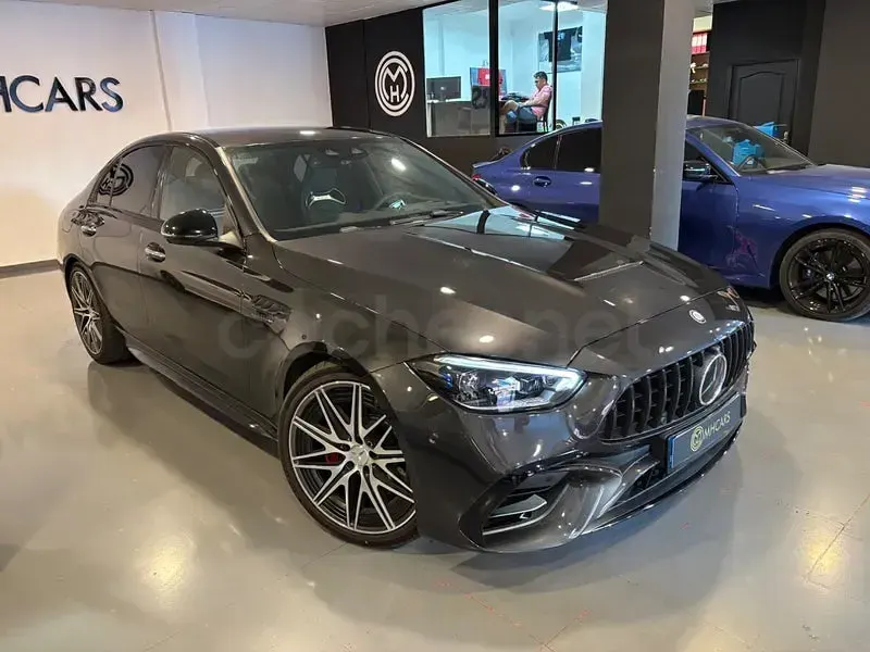 Usado Mercedes C63S AMG 680 CV (500 kW) 2024 Gris / plata Berlina
