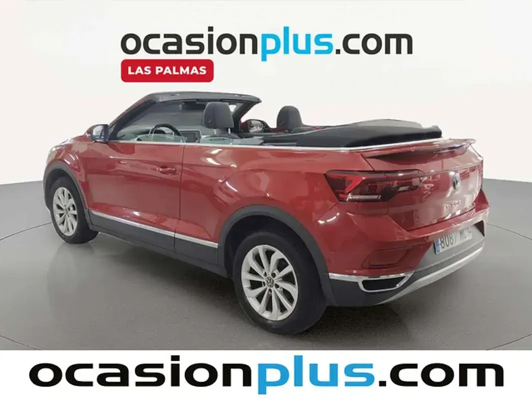 Usado VW T-Roc Cabriolet Style 110 CV (80 kW) 2022 Rojo Descapotable