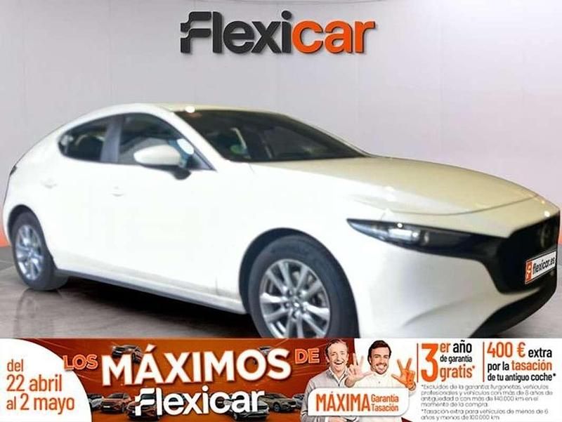 Usado Mazda 3 122 CV (89 kW) 2021 Blanco Berlina