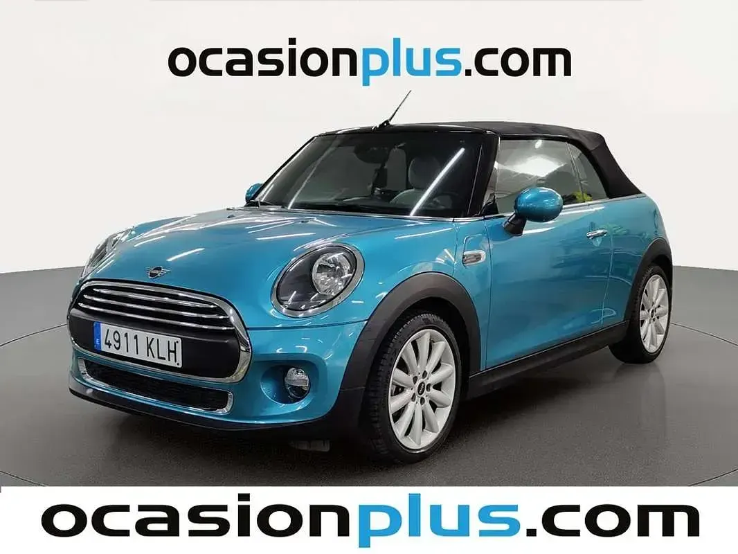 Usado Mini One Cabriolet 102 CV (75 kW) 2018 Azul Descapotable